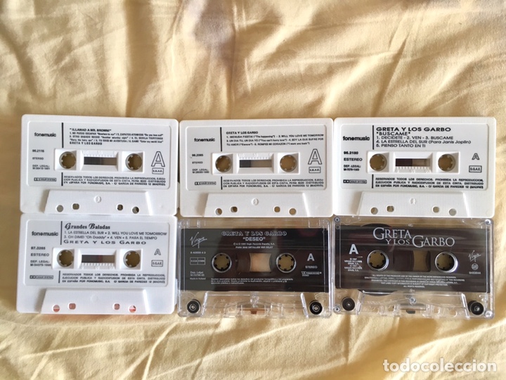 Casetes antiguos: Greta y Los Garbo - Casetes - Foto 4
