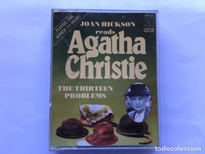 Casetes antiguos: Agatha Christie. The Thirteen Problems. EMI. 1987. Doble cassette. - Foto 1