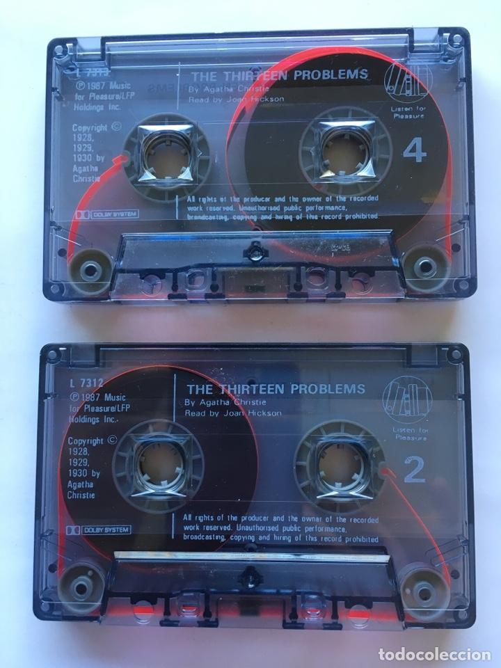 Casetes antiguos: Agatha Christie. The Thirteen Problems. EMI. 1987. Doble cassette. - Foto 14