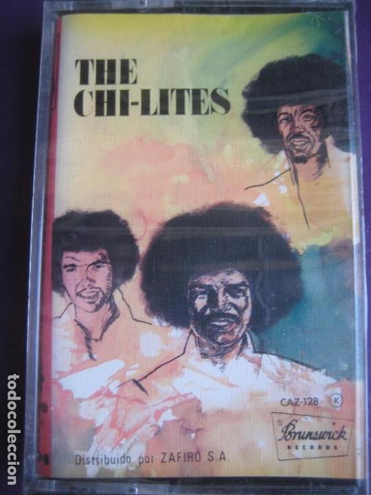 Casetes antiguos: THE CHI LITES CASETE ZAFIRO PRECINTADA 1973 - FUNK SOUL DISCO 70'S