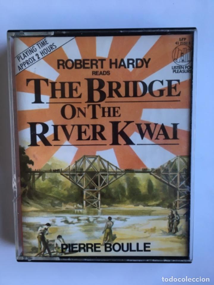 Casetes antiguos: Casete he Bridge on the river Kwai Audio libro en ingles El puente sobre el r&iacute;o Kwai
