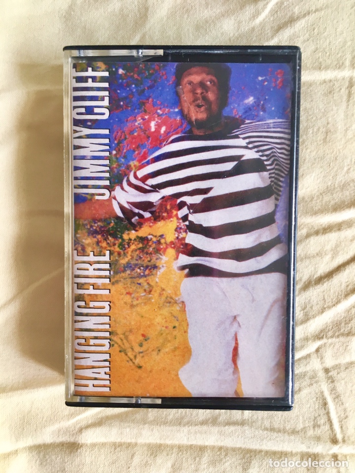 Casetes antiguos: Jimmy Cliff - Hanging Fire - Cassette 1988 - Foto 1