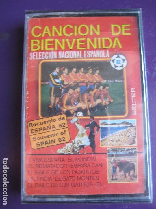 Casetes antiguos: CASETE BELTER PRECINTADA - SELECCION ESPA&Ntilde;OLA MUNDIAL FUTBOL 1982 - PASODOBLES - ARCONADA ETC