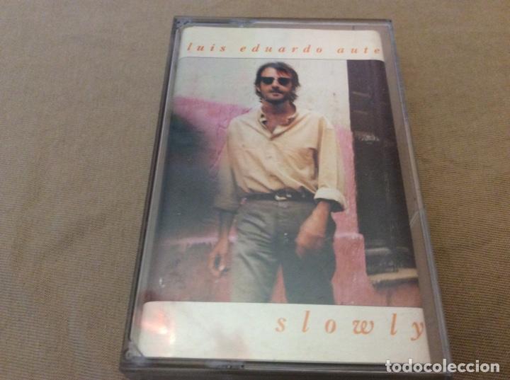 Casetes antiguos: Luis Eduardo Aute. Slowly. Bmg 1992. - Foto 1
