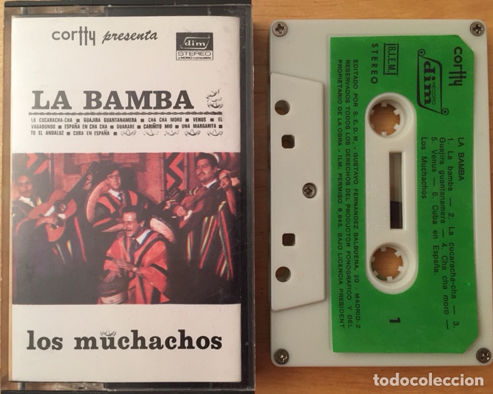 Casetes antiguos: Casete LOS MUCHACHOS - La Bamba - Foto 1