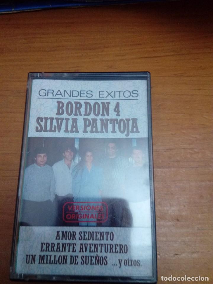 Casetes antiguos: GRANDES EXITOS BORDON 4 SILVIA PANTOJA. C24F - Foto 1