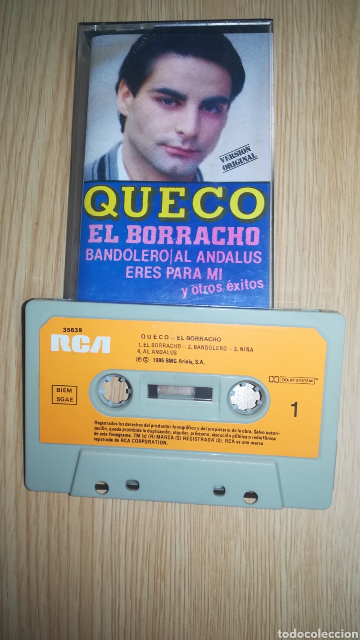 QUECO - EL BORRACHO (Música - Casetes)