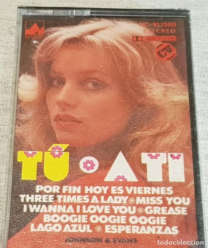 Casetes antiguos: JOHNSON & EVANS / TU / A TI / MC - PRECINTADO. - Foto 1