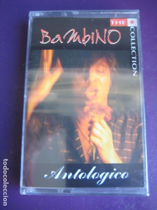 Casetes antiguos: BAMBINO ANTOLOGICO CASETE PRECINTADA - 12 TEMAS CLASICOS - RUMBA BOLERO