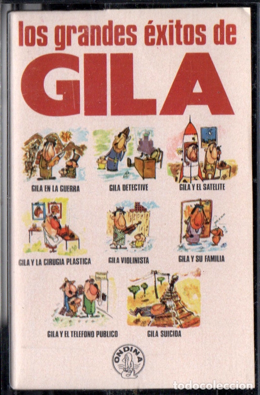 Casetes antiguos: Los grandes &eacute;xitos de Gila - Foto 1
