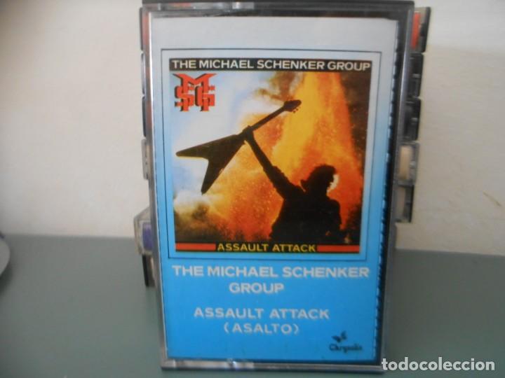 Casetes antiguos: THE MICHAEL SCHENKER GROUP - ASSAULT ATTACK - Foto 1