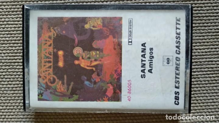 Casetes antiguos: Cassette Santana. Amigos. 1975 - Foto 1