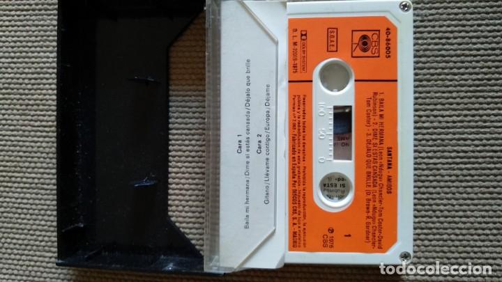 Casetes antiguos: Cassette Santana. Amigos. 1975 - Foto 2