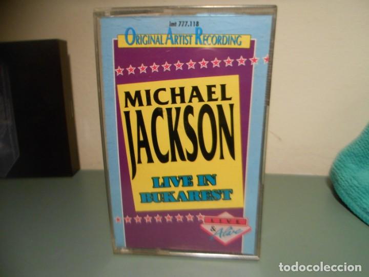 Casetes antiguos: MICHAEL JACKSON - LIVE IN BUKAREST - Foto 1