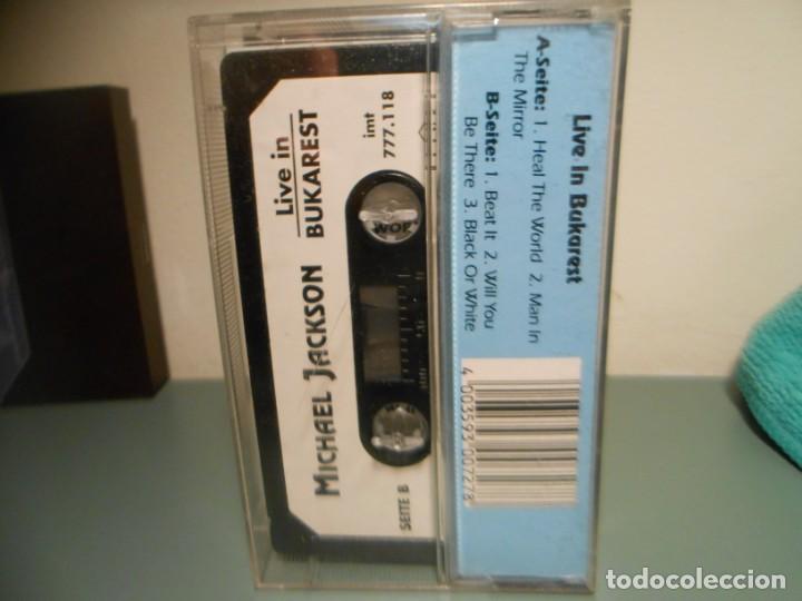 Casetes antiguos: MICHAEL JACKSON - LIVE IN BUKAREST - Foto 2