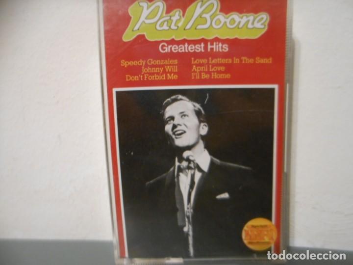 Casetes antiguos: PAT BOONE - GREATEST HITS - Foto 1