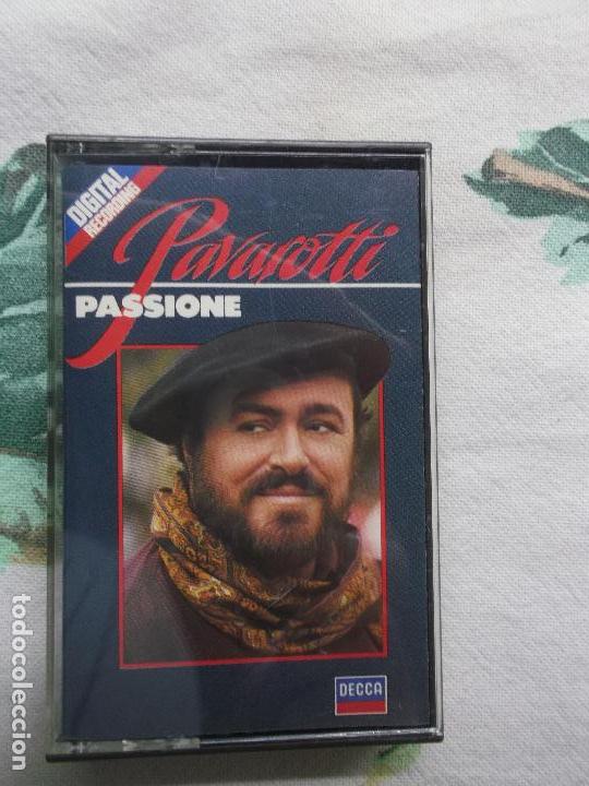 Casetes antiguos: pavarotti passione decca 1985 - Foto 1