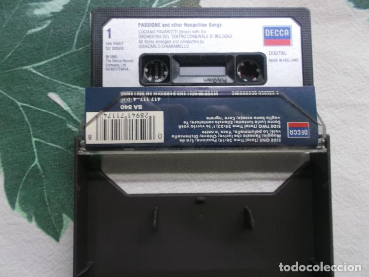 Casetes antiguos: pavarotti passione decca 1985 - Foto 2