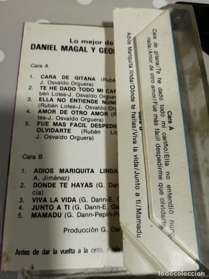 Casetes antiguos: DANIEL MAGAN  Y GEORGIE DANN 1979 - Foto 2