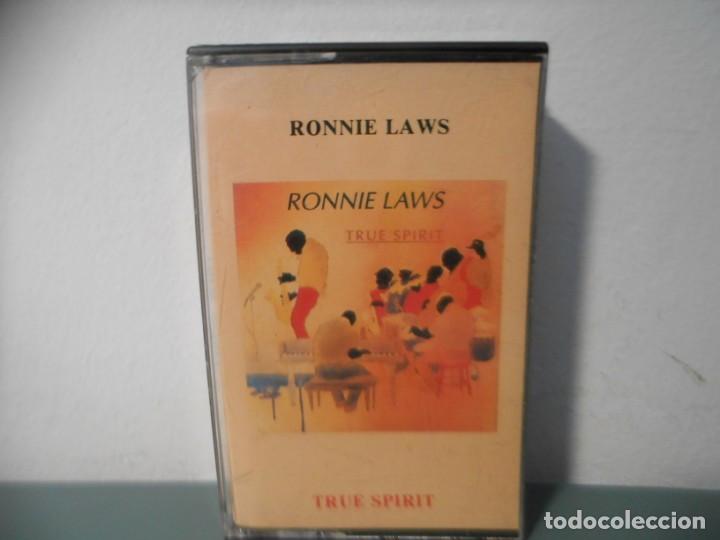 Casetes antiguos: RONNIE LAWS - TRUE SPIRIT - Foto 1