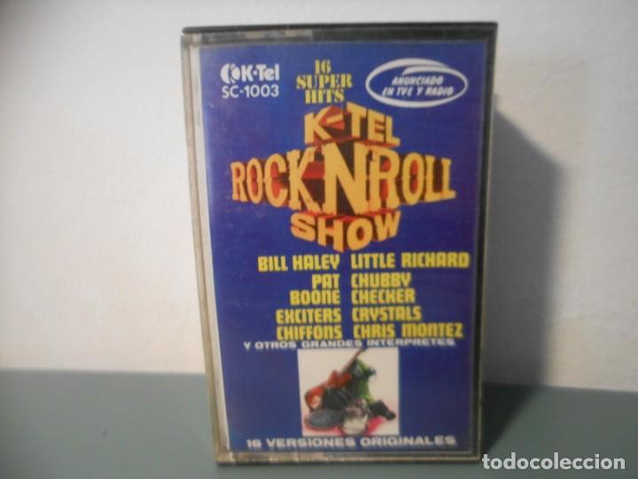 Casetes antiguos: K-TEL ROCK AND ROLL SHOW - Foto 1