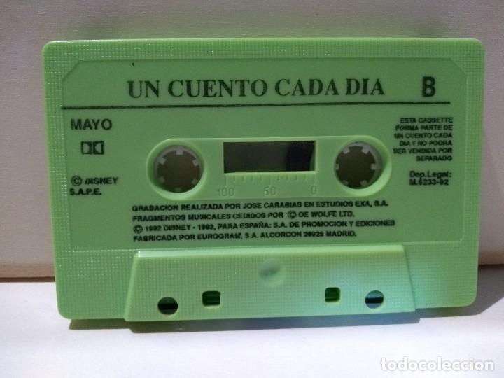 Casetes antiguos: UN CUENTO CADA DIA - MES DE MAYO - DISNEY 1992 - Foto 2
