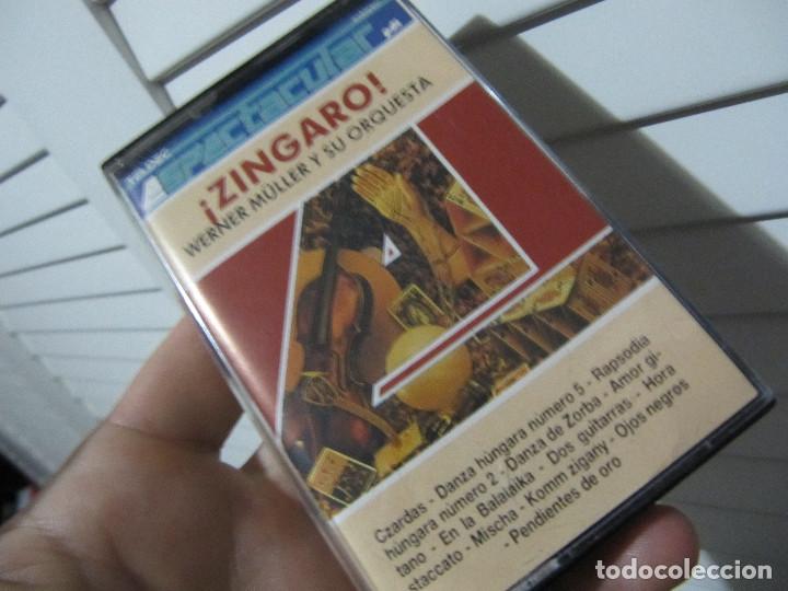 Casetes antiguos: ESPECTACULAR ZINGARO WERNER MULLER Y SU ORQUESTA - Foto 1