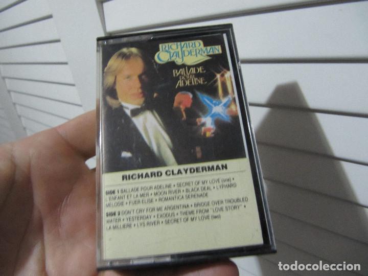 Casetes antiguos: Richard Clayderman &lrm;&ndash; Ballade Pour Adeline - Foto 1