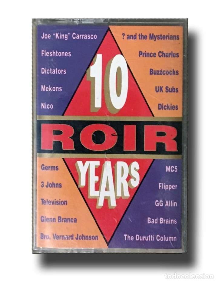 Casetes antiguos: V/A - 10 Roir Years casete - Foto 1