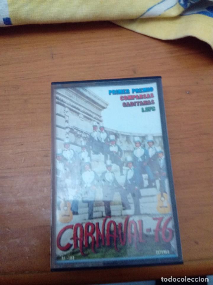 Casetes antiguos: CARNAVAL 76. PRIMER PREMIO. COMPARSA GADITANA. - Foto 1