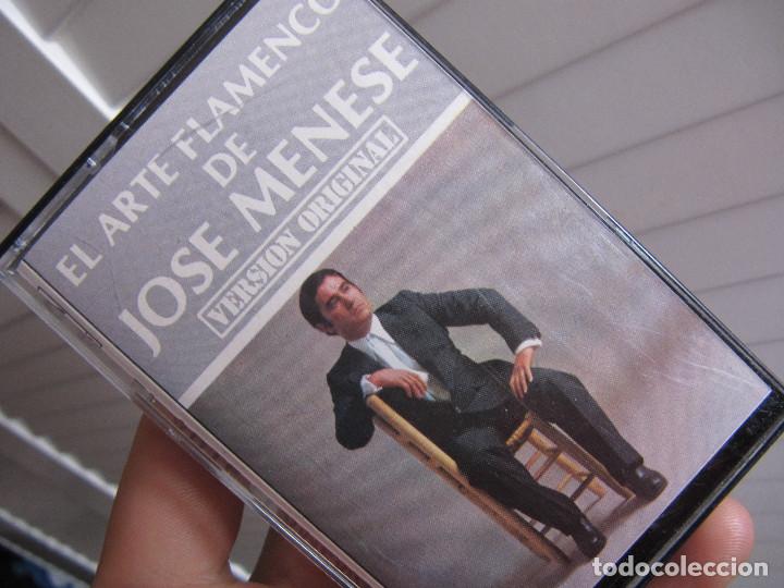 Casetes antiguos: EL ARTE FLAMENCO DE JOSE MENESE. VERSION ORIGINAL.