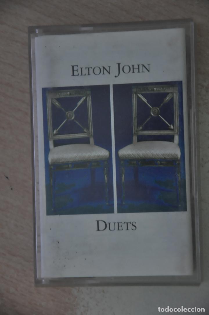 Casetes antiguos: casete elton john duets - Foto 1