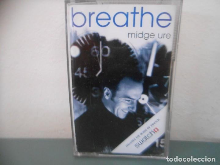 Casetes antiguos: MIDGE URE - BREATHE - Foto 1