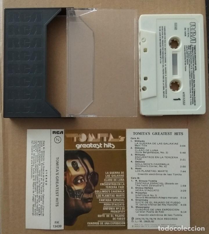 Casetes antiguos: Tomita - Tomitas Greatest Hits. - Foto 1
