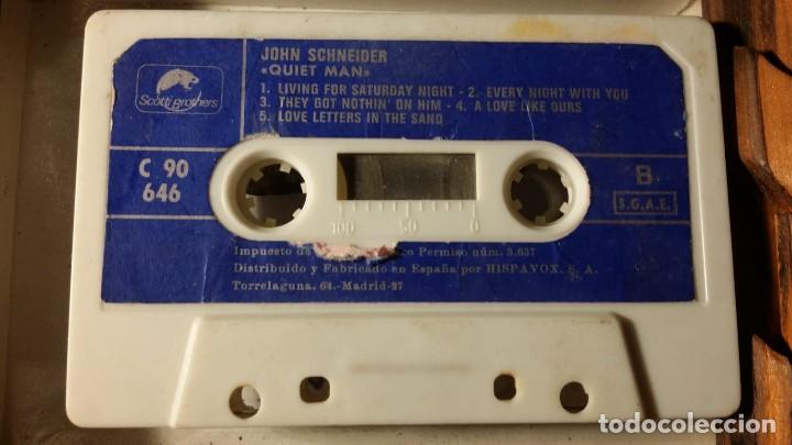 Casetes antiguos: john schneider, quiet man - Foto 1