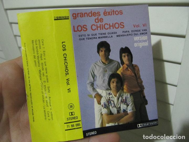 Casetes antiguos: LOS CHICHOS GRANDES EXITOS VOL.VI - Foto 4