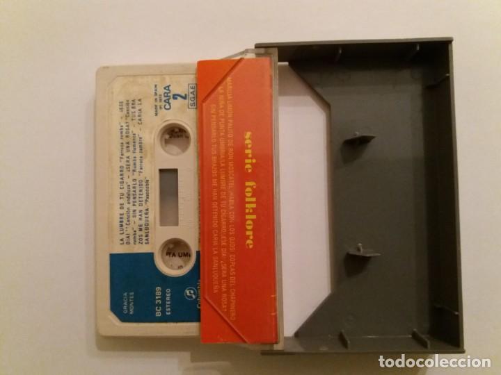 Casetes antiguos: CINTA CASSETTE GRACIA MONTES. 1974. - Foto 3
