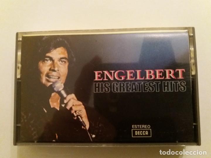 Casetes antiguos: CINTA CASSETTE ENGELBERT HUMPERDINCK. GRANDES &Eacute;XITOS. 1975. - Foto 1