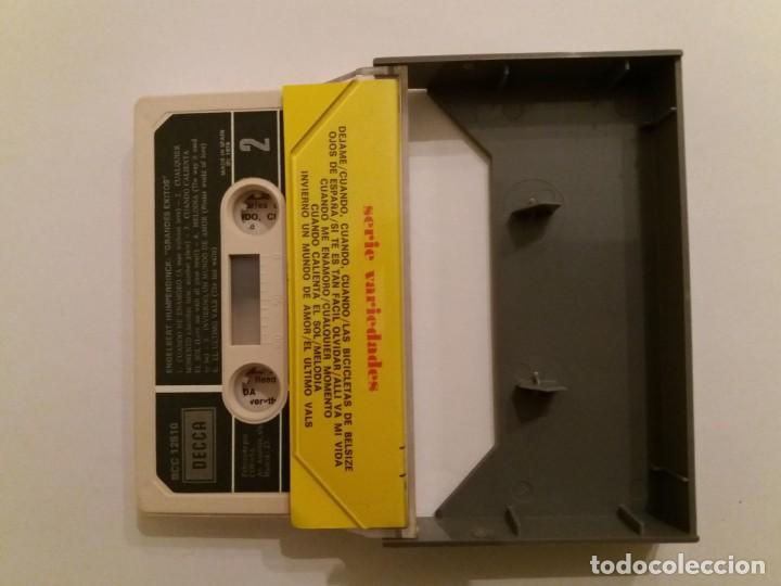 Casetes antiguos: CINTA CASSETTE ENGELBERT HUMPERDINCK. GRANDES &Eacute;XITOS. 1975. - Foto 3