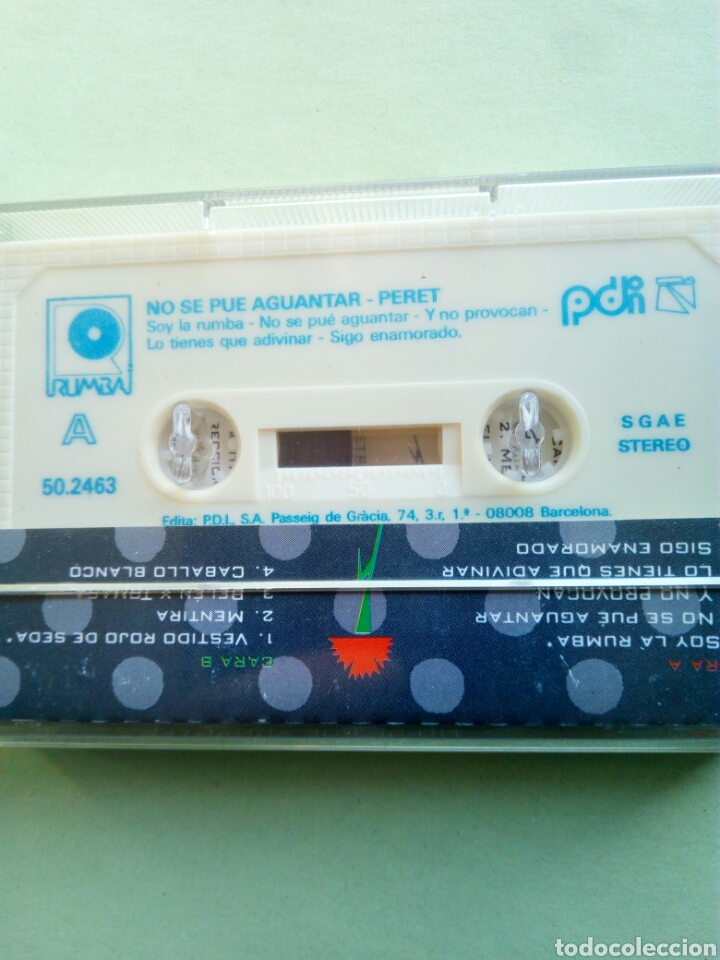 Casetes antiguos: PERET NO SE PUE AGUANTAR - Foto 2