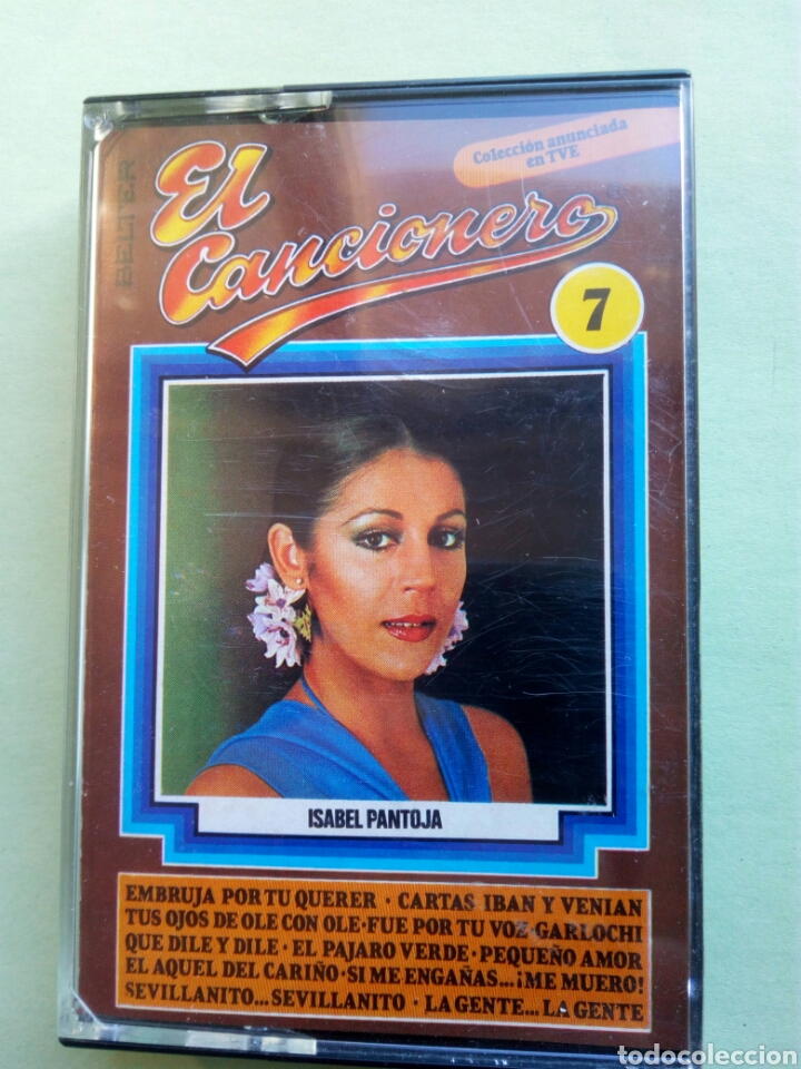 Casetes antiguos: ISABEL PANTOJA EL CANCIONERO CASSETTE - Foto 1
