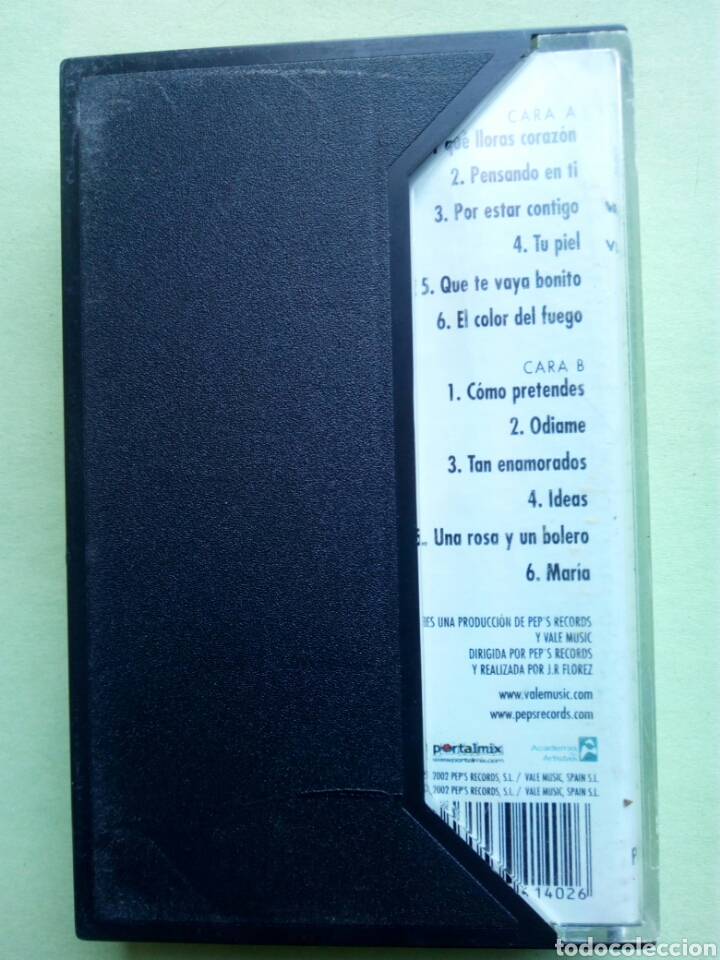 Casetes antiguos: MANU TENORIO CASSETTE TU - Foto 2