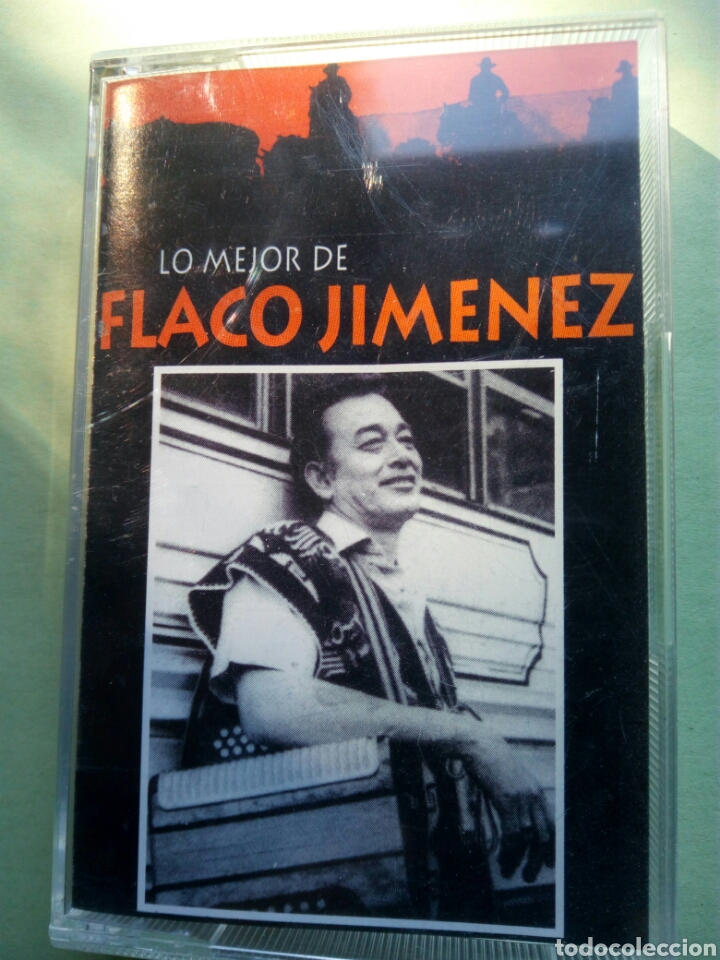 Casetes antiguos: FLACO JIMENEZ LO MEJOR CASSETTE - Foto 1