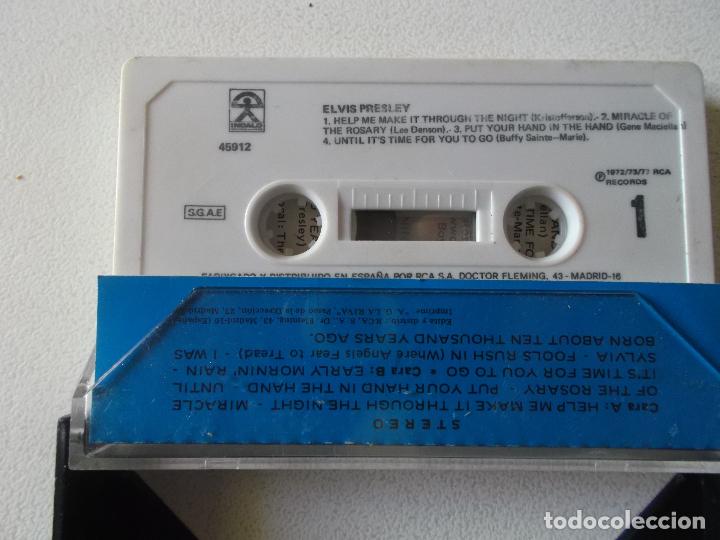 Casetes antiguos: ELVIS PRESLEY, NOW, 1972 RCA, - Foto 3