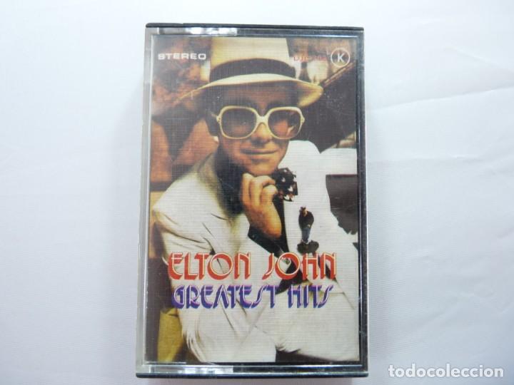 Casetes antiguos: CASETE ELTON JOHN GREATEST HITS REF: 2-28 - Foto 1
