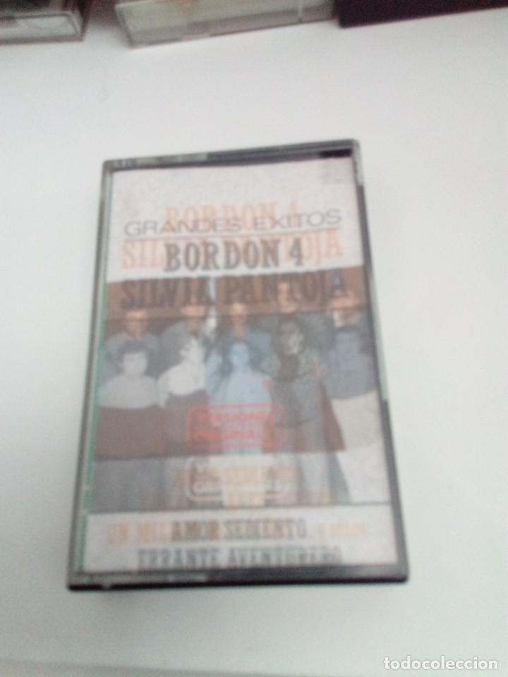 Casetes antiguos: BORDON 4. SILVIA PANTOJA. GRANDES EXITOS. C5F - Foto 1