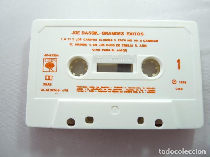 Casetes antiguos: CASETE JOE DASSIN GRANDES EXITOS REF: 2-46 - Foto 3