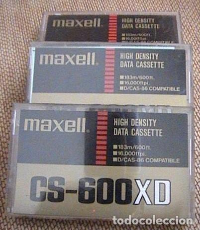Casetes antiguos: lote 3 casetes Maxwell cs-600xd - Foto 1