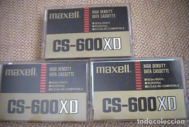 Casetes antiguos: lote 3 casetes Maxwell cs-600xd - Foto 4