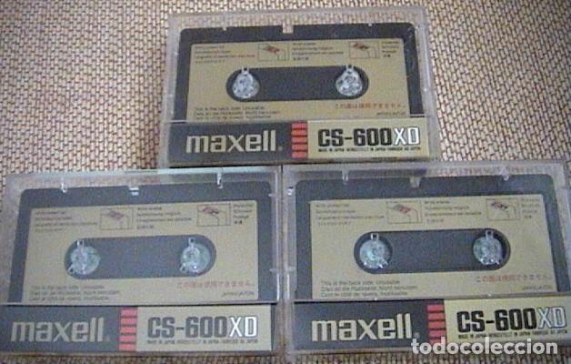Casetes antiguos: lote 3 casetes Maxwell cs-600xd - Foto 5